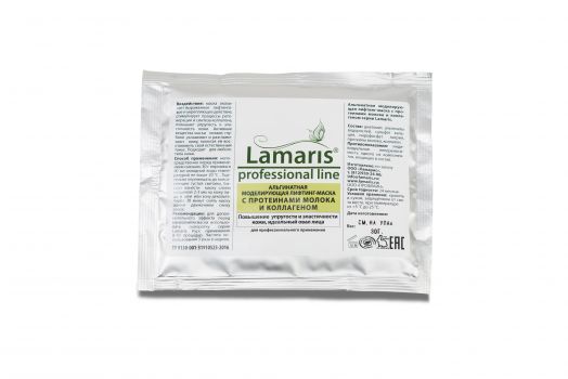 Моделирующая альгинатная лифтинг-маска для лица с коллагеном Lamaris - 30,180,400 г
