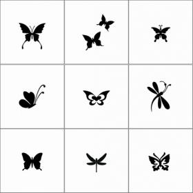 Airnails, Трафареты