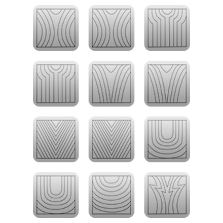 Airnails, Фигурный градиент