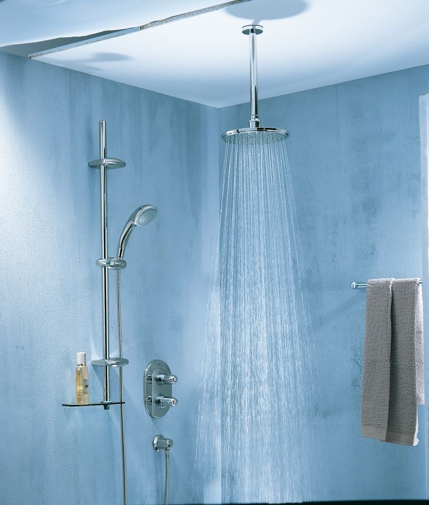 Кронштейн душевой Grohe Rainshower 28497000 схема 2