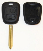 CITROEN, 2 кнопки с местом под чип