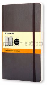 Книжка зап.Moleskine Large Soft Classic линейка черная QP616