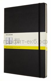 Книжка зап.Moleskine А4 Classic клетка черная QP111