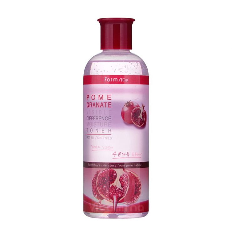 FarmStay Увлажняющий тонер с экстрактом граната Pomegranate Visible Difference Moisture Toner, 350 мл