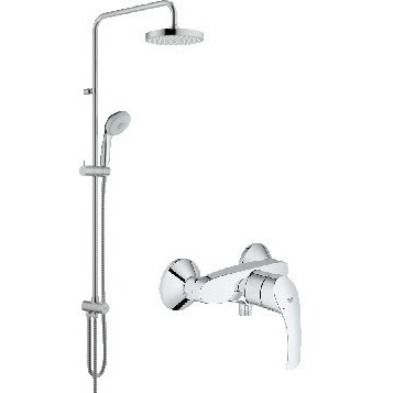 Душевая система Grohe Eurosmart 124410 New Tempesta 200 схема 1