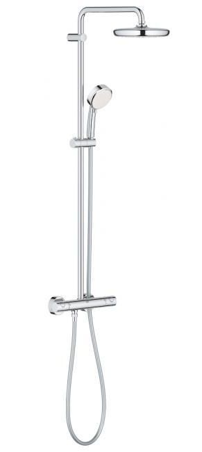 Душевая система Grohe Tempesta Cosmopolitan 210 27922001 (27922001) с термостатом для душа схема 1