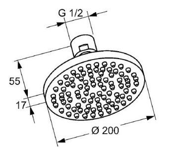 Душевая система Kludi Bozz 386300576 схема 9