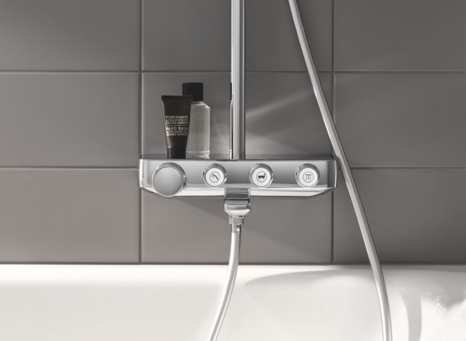 Душевая система с термостатом Grohe Euphoria SmartControl 260 Mono 26510000 ФОТО