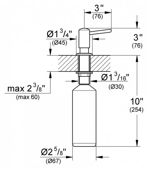 Дозатор жидкого мыла Grohe Contemporary 40536000 ФОТО