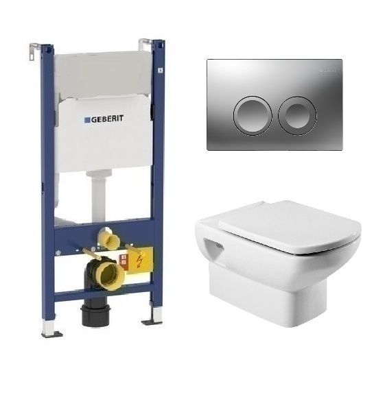 Изображение Инсталляция Geberit с унитазом Roca Dama Senso 346517000