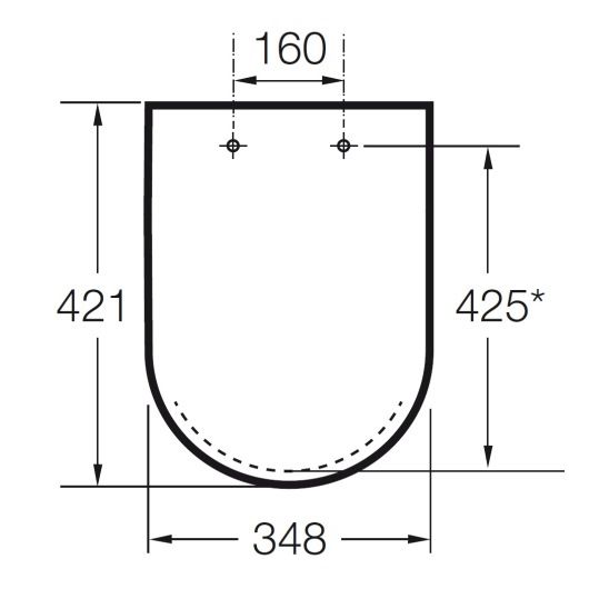 Инсталляция Alcaplast с унитазом Roca Victoria 734630300R схема 8