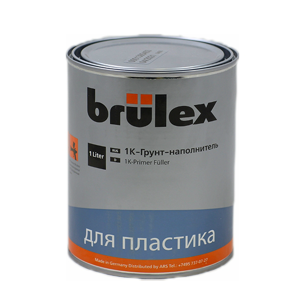 Brulex 1К Грунт-наполнитель для пластика, объем 1л.
