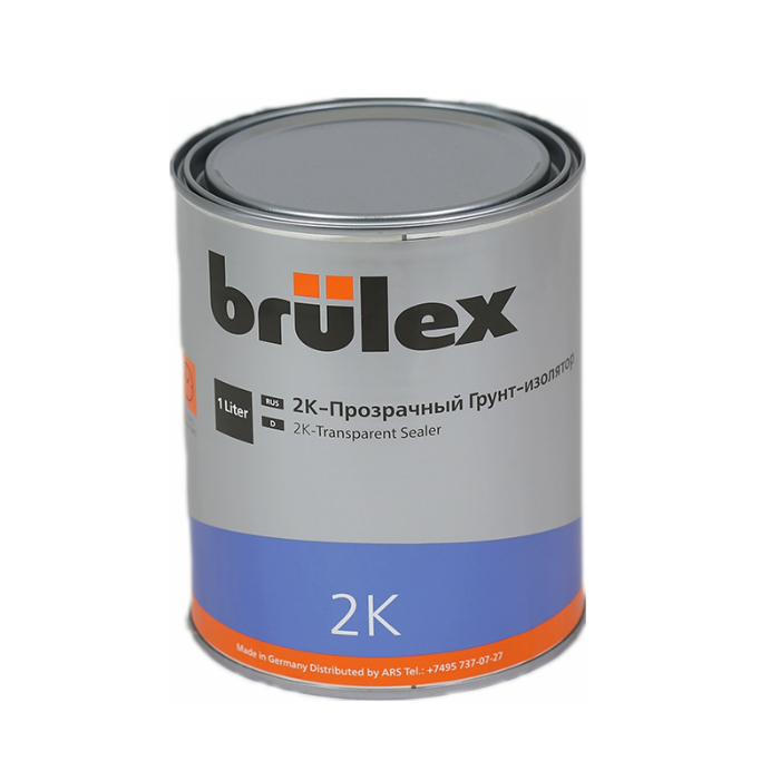 Brulex Прозрачный грунт-изолятор 2K, объем 1л.