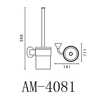 Ершик Art&Max Ovale AM-4081 ФОТО