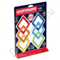 Магнитный конструктор MAGFORMERS 701001 Квадраты 6