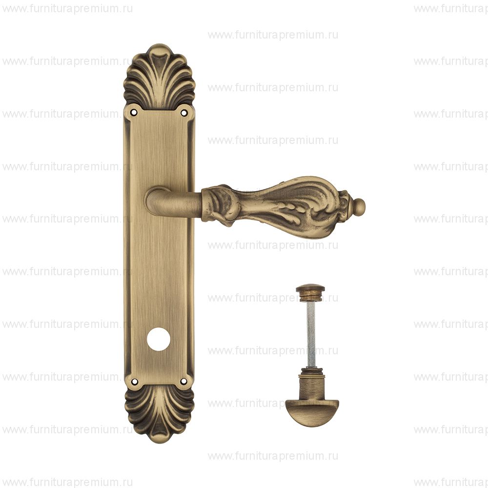 Ручка на планке Venezia Florence PL87 WC-2