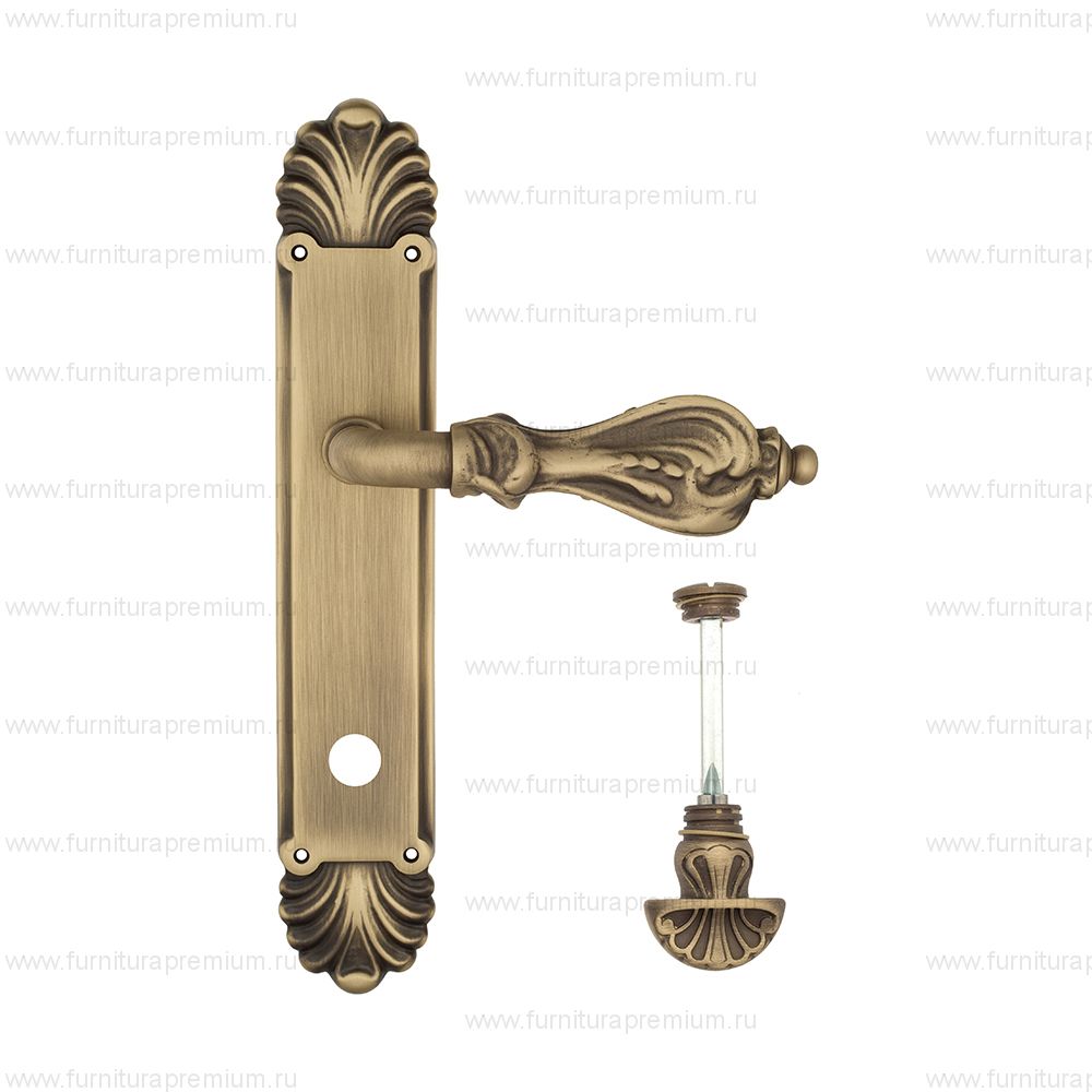 Ручка на планке Venezia Florence PL87 WC-4