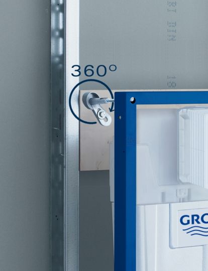 Инсталляция для подвесного унитаза Grohe Rapid SL 38929000 (4 в 1 в сборе) ФОТО