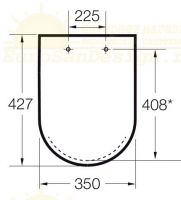 Крышка-сиденье Roca Gap 801732004 с системой Soft-Close схема 4