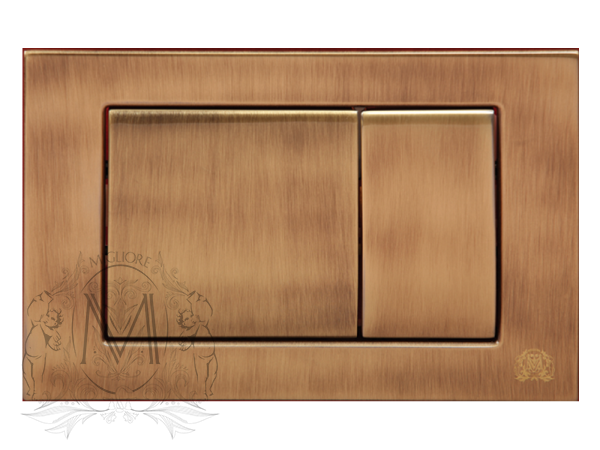 Изображение Клавиша смыва двойная для унитаза Migliore ML.PLC-27.051.BR