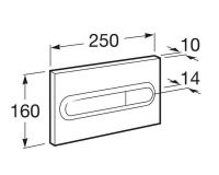 Кнопка смыва Roca PL1 890095002 схема 3