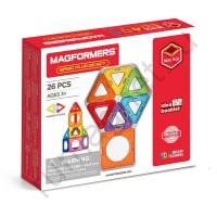 Магнитный конструктор MAGFORMERS 715014 Basic Plus 26 Set