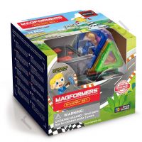 Магнитный конструктор MAGFORMERS 707018 RC Kart Set 13PC