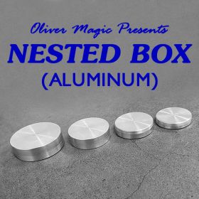 Nested Box (Aluminum) by Oliver Magic