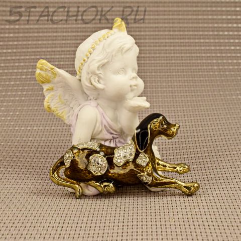 Брошь-кулон "Собачка" (США)