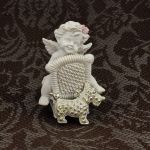 Брошь "Гламурный терьерчик" (США)