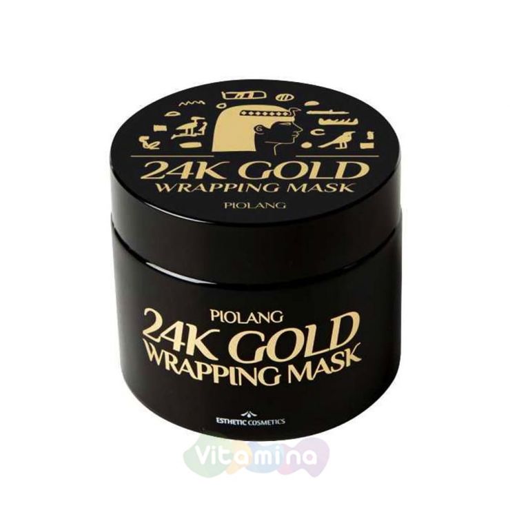 Esthetic House Омолаживающая маска для лица с 24к золотом Piolang 24K Gold Wrapping Mask