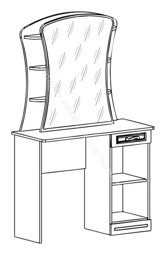 Туалетный столик "Гертруда" М6