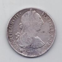 8 реалов 1788 года Мексика Испания
