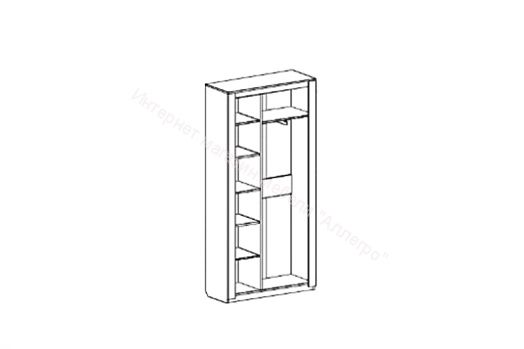 Шкаф Элана двухдверный (гостиная)