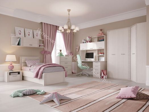 "Элана" молодёжная Бодега белая