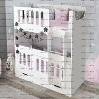 Кровать двухъярусная Сказка ДС-26