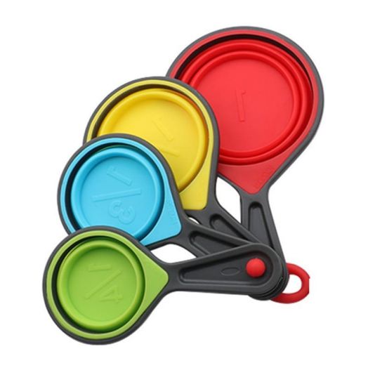 Мерные складные емкости, набор 4 шт