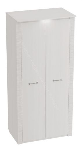 Шкаф двухдверный «Элана» со светильником