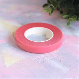 Декоративная тейп-лента розовая