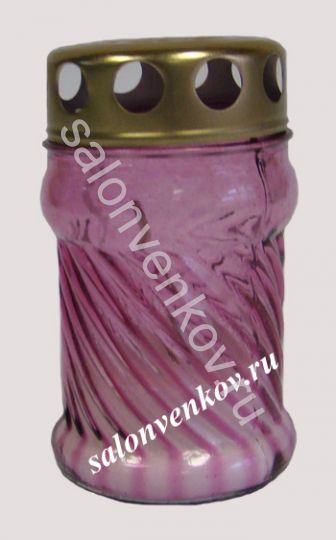 Неугасимая лампада бледно-сиреневая