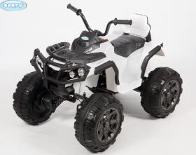 4095. Детский Электроквадроцикл Grizzly белый