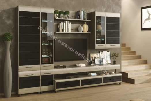 Гостиная КАМЕЛИЯ 1 Гикори Джексон светлый-комбинированный