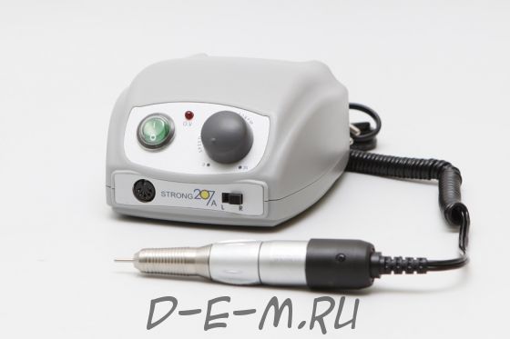 Маникюрный аппарат Strong 207A/120 с педалью