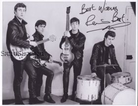 Автограф: Пит Бест. The Beatles