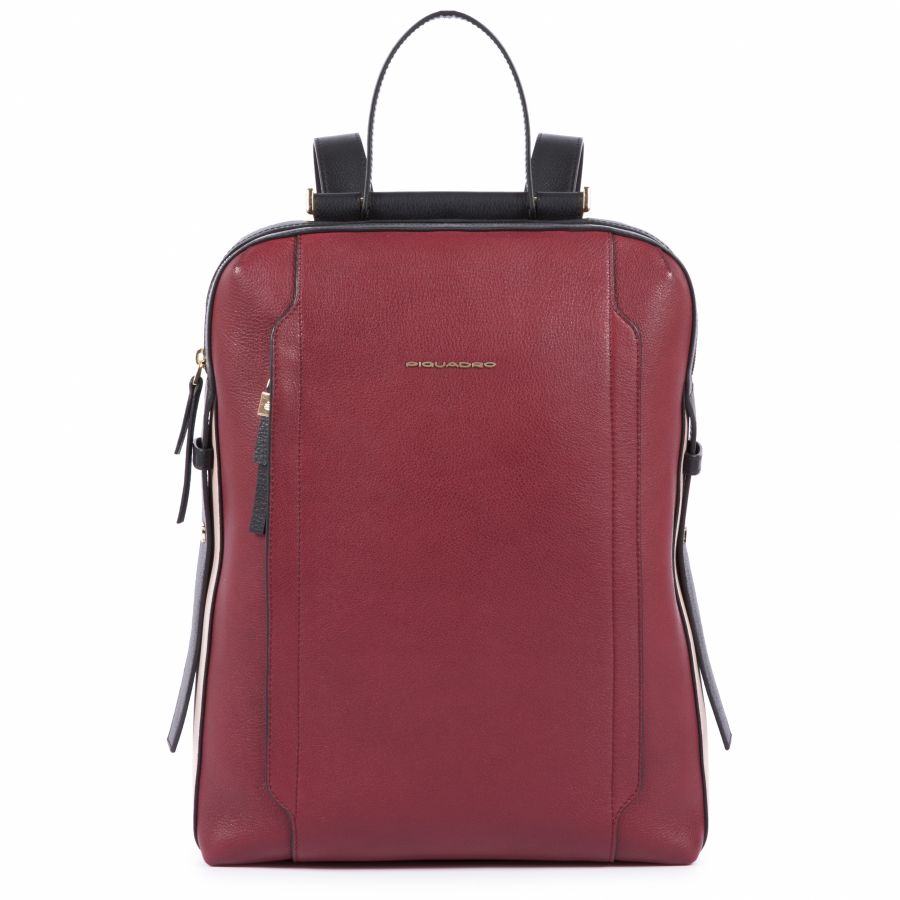 Женский кожаный рюкзак Piquadro CA4576W92/R бордовый