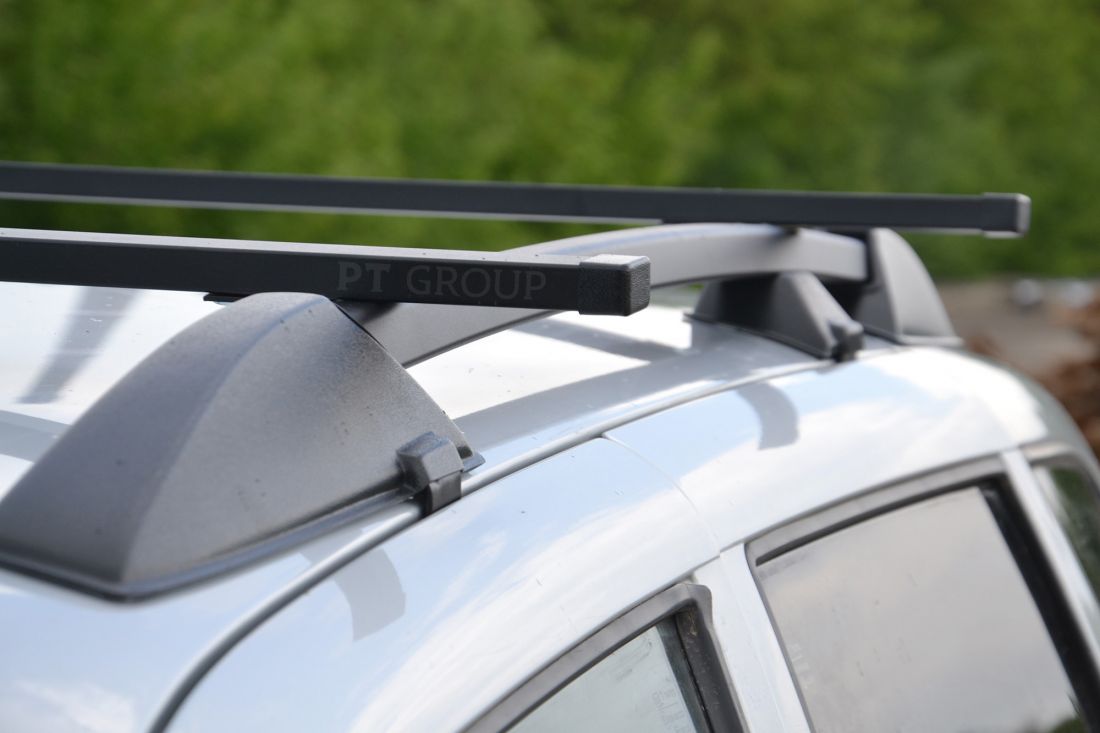 Рейлинги с попереч.проф.1,35 (Серебр) "Усиленный" CHEVROLET Niva 2002-20/ LADA Niva 2020- (02010703)