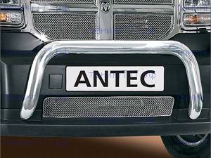 Защита переднего бампера, Antec, сталь ф 70мм на а/м до 2011