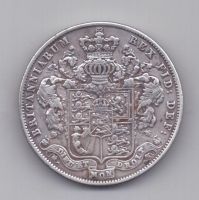 1/2 кроны 1825 года AUNC Великобритания