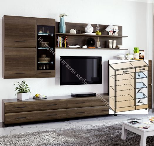 Тумба ТБ-2609 Камелия