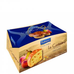 Кулич Коломба с цукатами из яблока, груши и персика Battistero Colomba di Sicilia 750 г - Италия